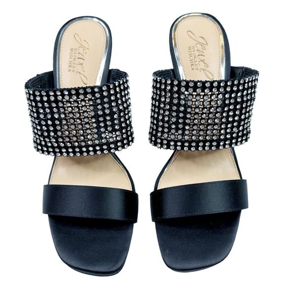 Jewel Badgley Mischka Ferris Evening Sandals - Size 6 - Picture 4 of 10